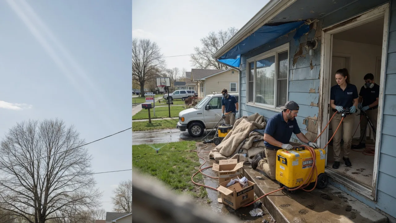 Basement Flood Cleanup in Conneautville, PA near me